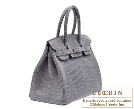 Hermes Birkin bag 30 Paris grey Matt 