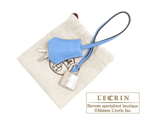 Hermes　Birkin bag 30　Blue paradise　Clemence leather　Silver hardware