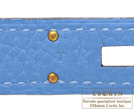 Hermes　Birkin bag 30　Blue paradise　Clemence leather　Gold hardware