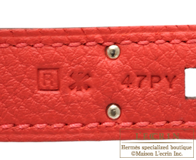 Hermes　Birkin bag 30　Rouge pivoine　Togo leather　Silver hardware