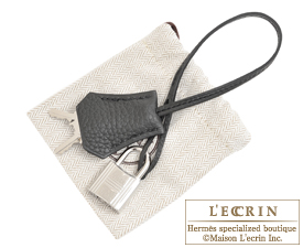 Hermes　Birkin bag 35　Plomb　Clemence leather　Silver hardware