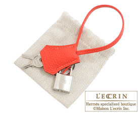 Hermes　Birkin bag 35　Rouge pivoine　Togo leather　Silver hardware