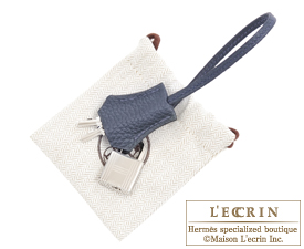Hermes　Birkin bag 35　Blue ocean　Togo leather　Silver hardware
