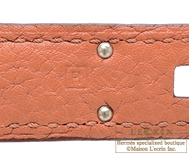 Hermes　Kelly bag 35　Rose tea　Clemence leather　Gold hardware