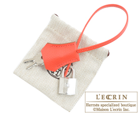 Hermes　Birkin bag 35　Rose jaipur　Epsom leather　Silver hardware
