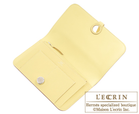 Hermes　Dogon GM　Jaune poussin　Togo leather　Silver hardware