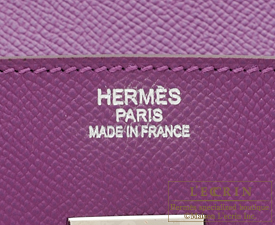 Hermes　Birkin bag 35　Anemone　Epsom leather　Silver hardware