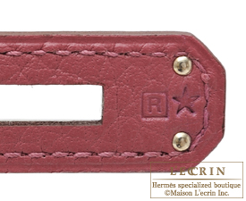 Hermes　Birkin bag 30　Bois de rose　Fjord leather　Silver hardware