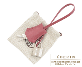 Hermes　Birkin bag 35　Bois de rose/Rose wood　Fjord leather　Silver hardware