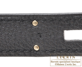 Hermes　Kelly bag 28　Plomb　Togo leather　Silver hardware