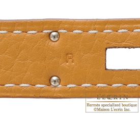 Hermes　Birkin bag 35　Natural sable　Clemence leather　Silver hardware