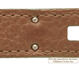 Hermes　Birkin bag 30　Alezan　Clemence leather　Silver hardware