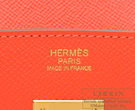 Hermes Birkin bag 30 Rose jaipur Epsom leather Gold hardware ...
