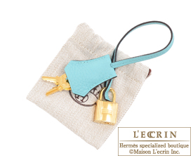 Hermes　Birkin bag 30　Blue atoll　Togo leather　Gold hardware
