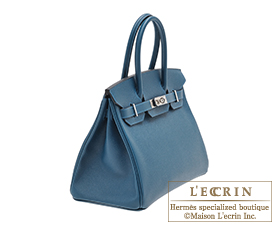 Hermes　Birkin bag 30　Colvert　Epsom leather　Silver hardware