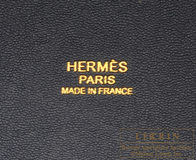 Hermes　Picotin Lock casaque bag 22/MM　Blue saphir/Blue iris　Ostrich leather　Champagne gold hardware