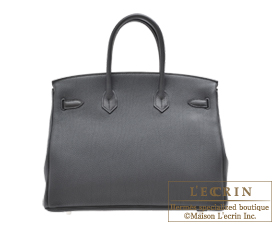 Hermes　Birkin bag 35　Plomb　Togo leather　Silver hardware