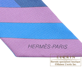 Hermes　Twilly　Psyche　Cobalt/Arnica/Violine　Silk