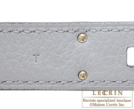 Hermes　Birkin bag 30　Blue glacier　Togo leather　Silver hardware