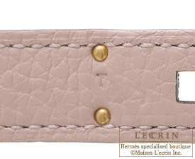 Hermes　Birkin bag 30　Glycine　Clemence leather　Gold hardware