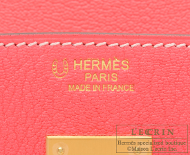Hermes　Birkin bag 30　Rose lipstick/Rose sakura　Chevre myzore goatskin　Matt gold hardware