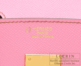 Hermes　Birkin bag 30　Pink/Bougainvillier　Epsom leather　Gold hardware
