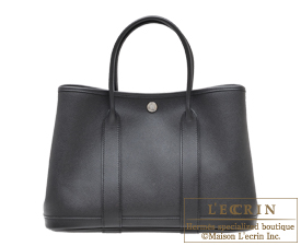 hermes garden party black