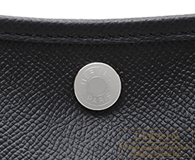 Hermes Black Epsom TPM Garden Party Rare Leather and Size