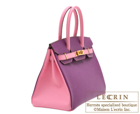 Hermes　Birkin bag 30　Anemone/Pink　Epsom leather　Gold hardware