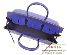Hermes　Birkin bag 35　Blue electric　Epsom leather　Gold hardware