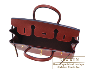 Hermes　Birkin bag 30　Rouge H　Epsom leather　Gold hardware