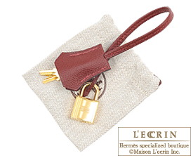 Hermès Birkin 30 Rouge H Sellier Epsom Gold Hardware GHW — The