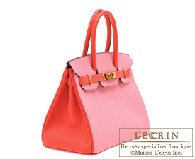 Hermes　Birkin bag 30　Rose confetti/Rose jaipur　Epsom leather　Gold hardware