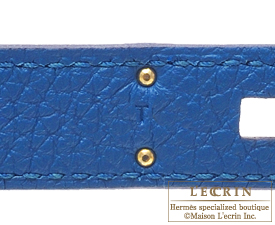 Hermes　Birkin bag 30　Blue electric　Togo leather　Gold hardware