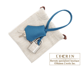 Hermes　Birkin bag 30　Cobalt　Togo leather　Silver hardware