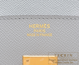 Hermes　Birkin bag 35　Blue glacier　Epsom leather　Gold hardware