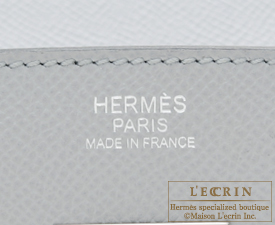 Hermes　Birkin bag 30　Blue glacier　Epsom leather　Silver hardware