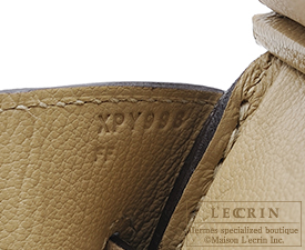 Hermes　Birkin bag 30　Trench　Togo leather　Gold hardware