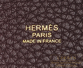 Hermes　Picotin Lock　Eclat bag 18/PM　Prune/Orange poppy　Clemence leather/Swift leather　Gold hardware