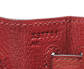 Hermes　Kelly bag 32　Retourne　Rouge grenat　Clemence leather　Gold hardware