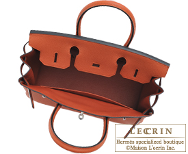 Hermes　Birkin bag 30　Cuivre　Togo leather　Silver hardware