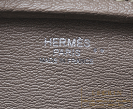 Hermes　Plume 28　Himalaya　Matt niloticus crocodile skin　Silver hardware