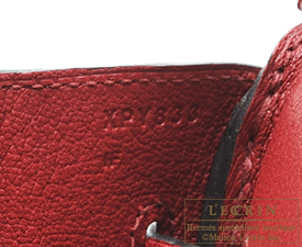 Hermes　Birkin bag 30　Rouge grenat　Epsom leather　Gold hardware