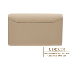 Hermes　Constance long Verso　Trench/Natural sable　Epsom leather　Rose gold hardware