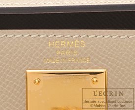 Hermes　Kelly bag 28　Trench　Epsom leather　Gold hardware