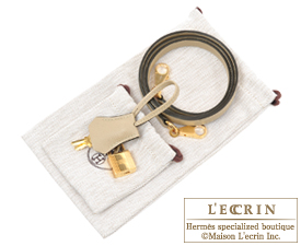 Hermes　Kelly bag 28　Trench　Epsom leather　Gold hardware