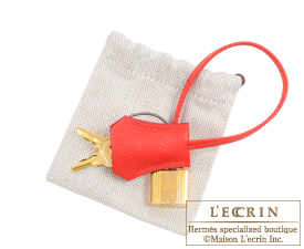 Hermes　Birkin bag 30　Rouge tomate　Epsom leather　Gold hardware
