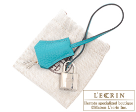 Hermes　Birkin bag 30　Blue paon　Clemence leather　Silver  hardware