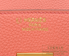 Hermes　Birkin bag 35　Rose candy/Anemone　Togo leather　Gold hardware