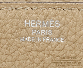 Hermes　Birkin bag 25　Trench　Togo leather　Silver hardware